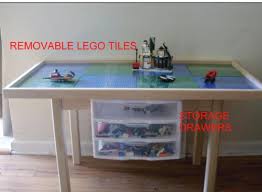 Bestseller Lego Play Table With 3 Storage Drawer 189 95 Lego Table With Storage Lego Table Block Table