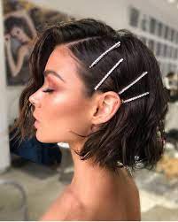 30 Perfect New Year S Eve Short Hairstyles To Ring In 2020 Prom Hairstyles For Short Hair Thick Hair Styles Short Hair Styles