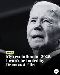 I can't welcome 2025 without remembering just how much Democratic leaders  repeatedly lied, without remorse, to the American people in 2024," writes  columnist Nicole Russell. bit.ly/3DDAQUo