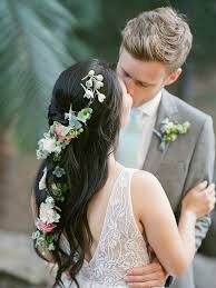 We have collected wedding ideas based on the wedding fashion week. 37 Wedding Hairstyles With Flowers That Will Stay Put