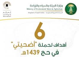 السعودية البيئة تطلق حملة أضحيتي في حج 1439 مجلة هي