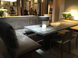 If you're considering the mix and match effect with a dining table with bench, make sure to measure the height of your current set of dining room chairs. Corner Bench Seating Space Efficiency At Its Best