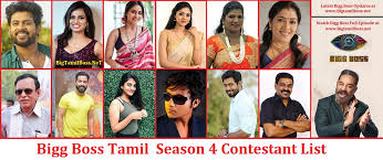 Afterward, based on the voting count, the bigg boss host, kamal hassan will name out the contestants who. Bigg Boss Tamil Season 4 Contestants List Archives Bigtamilboss Net
