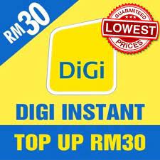 How to transfer digi credit talktime using info access make sure that you are on digi prepaid plans that support talktime credit. Digi Instant Top Up Reloads Rm30 Shopee Malaysia