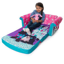 Marshmallow Furniture 2 In 1 Flip Open Couch Bed Sleeper Sofa Kid S Furniture For Ages 2 Years Old And Up Vampirina In 2020 Playroom Furniture Foam Sofa Kids Furniture