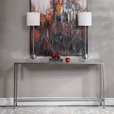 Hayley Console Table Silver Uttermost Iron Console Table Silver Console Table Wall Table Decor