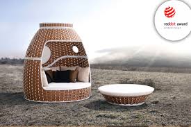 The Inspiration Of Shenzhou X Comes From The Shenzhou X Spacecraft And Its Re Entry Module Outdoor Furniture Elegant Outdoor Furniture Space Saving Furniture