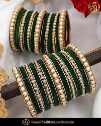 Punjabi Bangles Set Buy Punjabi Bangles Set Online Buy At Best Price Punjabi Traditional Jewellery Indian Bangles Jewelry Designs Bangle Set Girly Jewelry