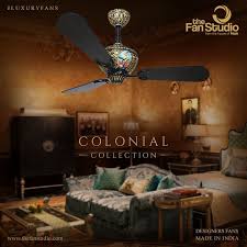 Hand Painted Shalimar Looking For A Cool Luxury Hand Painted Designer Fan Which Not Only Provides Ample Air Circulat Designer Fans Shalimar Contemporary Decor