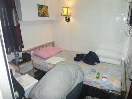 Living in a small space requires a little bit of extra thinking and creativity. Small Bedroom 2 Beds Tv Tuck Luggage Under Bed Enough Space To Just Turn Around Picture Of Maple Leaf Guest House Hong Kong Tripadvisor