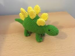 My newest #stegosaurus is now available for presale at my website store as a card stock print (choose your size!) Crochet Amigurumi Stegosaurus
