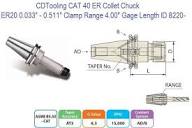 CAT50 X 135 RD ER 20M V-Flange Collet Chuck