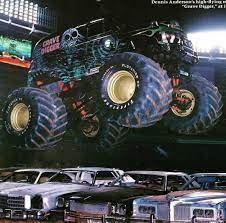 101 likes 1 comments grave digger history grave digger history on instagram dennis anderson in big monster trucks monster trucks monster truck madness