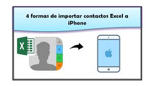 Activa mensajes de icloud para almacenar mensajes de tu iphone, ipad, ipod touch y mac en icloud. 4 Formas De Importar Contactos Excel A Iphone