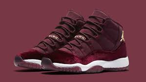 Quot Red Velvet Quot Air Jordan 11 Joins The Heiress Collection Next Month All Black Nike Shoes Velvet Jordans Jordans Girls