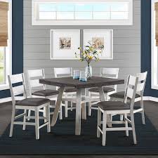 Shop dining room products at selectfurniturestore.com. Ashlyn 7 Piece Square To Round Counter Height Dining Set