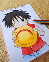 لوفي الصغير relamy23من محبين شخصية لوفي انمي انمي كيوت لوفي ون بيس انمي اولاد انميا picasso art art anime