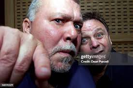 Gareth Hale and Norman Pace commonly known as Hale Pace at play. News Photo 