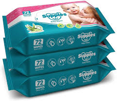 Offer Supples Baby Wet Wipes With Aloe Vera And Vitamin E 72 Wipes Wet Wipe Free Baby Stuff Paraben Free Products