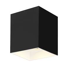 The diffuser, which is encircled by a voluminous coloured or white ring, is hidden when specification to specify state: Tech Lighting 700fmexo6 Led935 Exo 6 3 32 High Integrated 3500k Led Flush Mount Ceiling Fixture Matte Black White Trim 40 Beam Spread Indoor From Build Com Inc Accuweather Shop