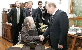 Vladimir Putin met with Aleksandr Solzhenitsyn • President of Russia