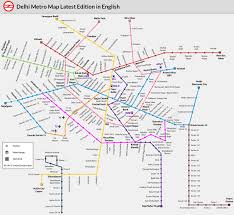 In this post, you will find the delhi metro map that you can download for free along with all helpful tips that i have used to commute on this network. Delhi Metro Map Bilingual Maps For Download