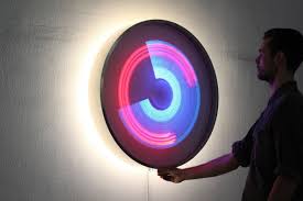 Photon Vortex Light By Arnout Meijer Circle Light Light Illuminated Signs