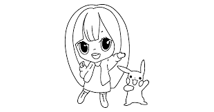 Absolutely everything that seems so kind and good to you can be kawaii. Anime Girl Kawaii Coloring Pages Online And Print For Free