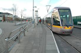 It runs from tallaght to the point and from saggart to connolly. Luas Line Arup