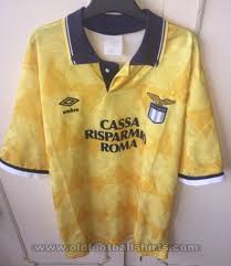 De la cpe de portugal Lazio Weg Fussball Trikots 1990 1991