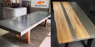 Cara membuat meja makan minimalis. Aneka Desain Meja Semen Dan Cara Membuat Daun Meja Beton Inovasi Dunia Konstruksi Dan Bangunan Terkini