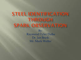 Steel Identification Through Spark Observation Ppt Video