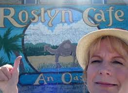 Cicely, Alaska.. Northern Exposure TV series! Really the town of Roslyn,  Washington. For the show they added the 'S to the name so it became  Roslyn's Cafe as opposed to reflecting the