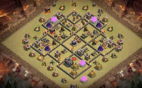 Fended off a powerful town hall 11 attack with max heroes and bowlers multiple times. War Base Th 9 Update Februari Gallery 07