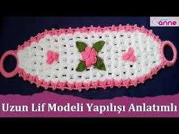 Uzun Lif Modeli Ceyizlik Yapilisi Anlatimli Cicekli Uzun Lif Yapimi Canim Anne Youtube Baby Knitting Patterns Krose Orgu