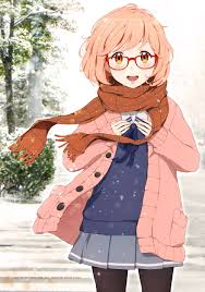 Share the best gifs now >>>. Kyoukai No Kanata Anime Girls Kuriyama Mirai Anime Snow Wallpaper Resolution 2000x2857 Id 678422 Wallha Com