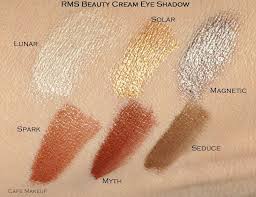 Rms Beauty Cream Eye Shadow Swatches Cream Eyeshadow Eye Shadow Swatch Rms Beauty