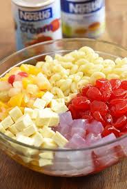 Pasta Fruit Salad Recipe Macaroni Fruit Salad Recipe Fruit Salad Recipes Fruit Salad