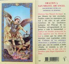 1 san miguel arcángel, protección contra brujería. Poderosa Oracion De Proteccion A San Miguel Arcangel San Miguel Arcangel Oracion De Proteccion Oraciones