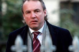 Now shamed tycoon Breifne is forced to hand over the keys to his €180,000  Aston Martin