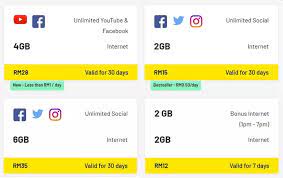 Stay active with no speed cap, no speed limit & no restrictions. Digi Prepaid Unlimited Internet Youtube Faecbook Lazada