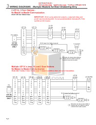 Chime com system c123la 4. Aiphone Intercom Wiring Diagram Wiring Diagram Networks