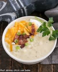 I had a bunch of baked potatoes left from a potato bar i hosted so this soup seemed like a great way to re purpose the. Loaded Baked Potato Soup Easy Family Friendly Comfort Food