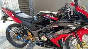 Modifikasi ninja rr super kips simple kawasaki ninja rr super kips menjadi motor favorit anak muda dimasanya. Ninja Rr 2014 Standar Ting Ting Modifikasi Simpel Youtube