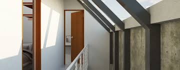 Desain paling sederhana untuk ruang tanpa plafon adalah dengan menggunakan rangka kayu dengan finishing natural yang dipadu dengan lembaran plafon putih di antaranya. 6 Jenis Atap Dan Plafon Yang Buat Rumah Lebih Sejuk Homify