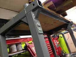 Ultimate 2 Car Garage Workbench Build Pirate4x4 Com 4x4 And Off Road Forum Garage Work Bench Welding Table Workbench