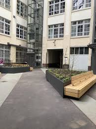 Save on linden street at jcpenney®. Wood And Metal Street Furniture Sustainable Urban Furniture