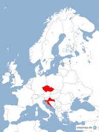 Alle spiele zwischen kroatien und tschechien sowie eine formanalyse der letzten spiele untereinander. Stepmap Tschechien Kroatien Landkarte Fur Europa