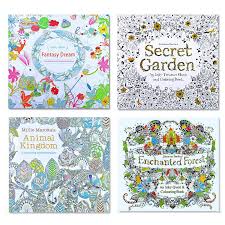 Fuzzy's advanced adult coloring pages include simple and complex flower, animal, and pattern coloring book oh, how i love to color! Adult Coloring Book Secret Garden Children S Decompression Hand Painted Coloring Book Shopee Philippines