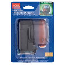 So you are planning to go on a vacation and would like to feed your fish automatically? Aqua Culture Daily Double Ii Automatic Fish Feeder Walmart Com Walmart Com